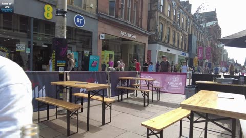 Glasgow City Centre Walk pt2 #scotland #walkingtour #walk