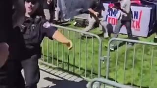 Right After Charlie Kirk FAKE Assassination A Black Man Starts Stealing Merchandise