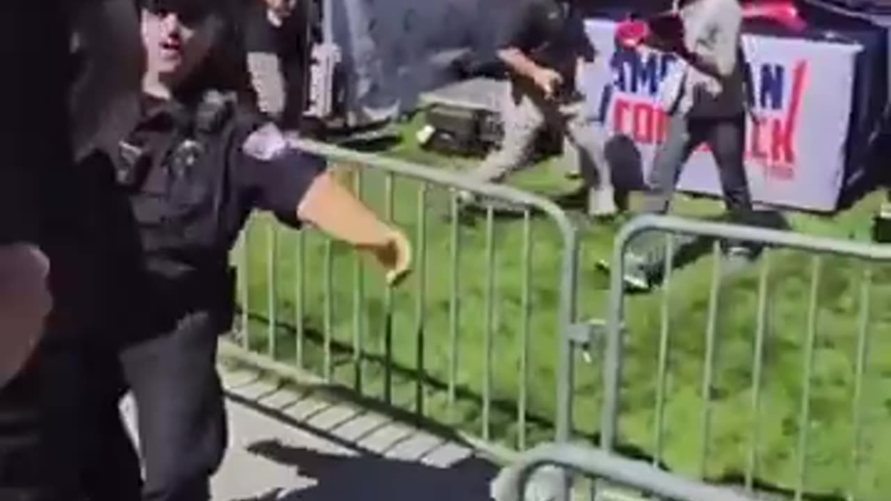 Right After Charlie Kirk FAKE Assassination A Black Man Starts Stealing Merchandise