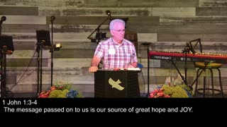 Living in a world of life and light | 1 John 1 | 08/03/2025