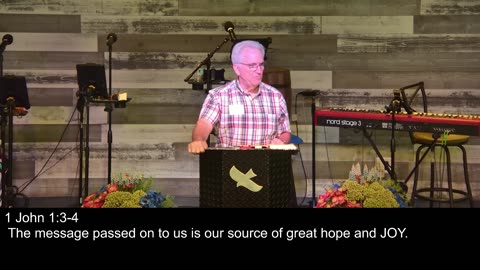 Living in a world of life and light | 1 John 1 | 08/03/2025
