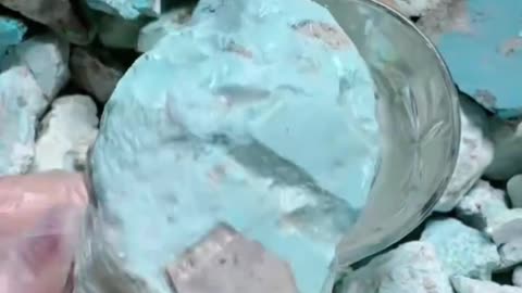 2025-0502-01 natural ore/sterling/stablish turquoise gemstone jewelry