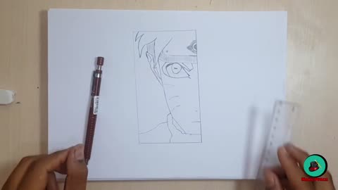 how to draw naruto face step by step