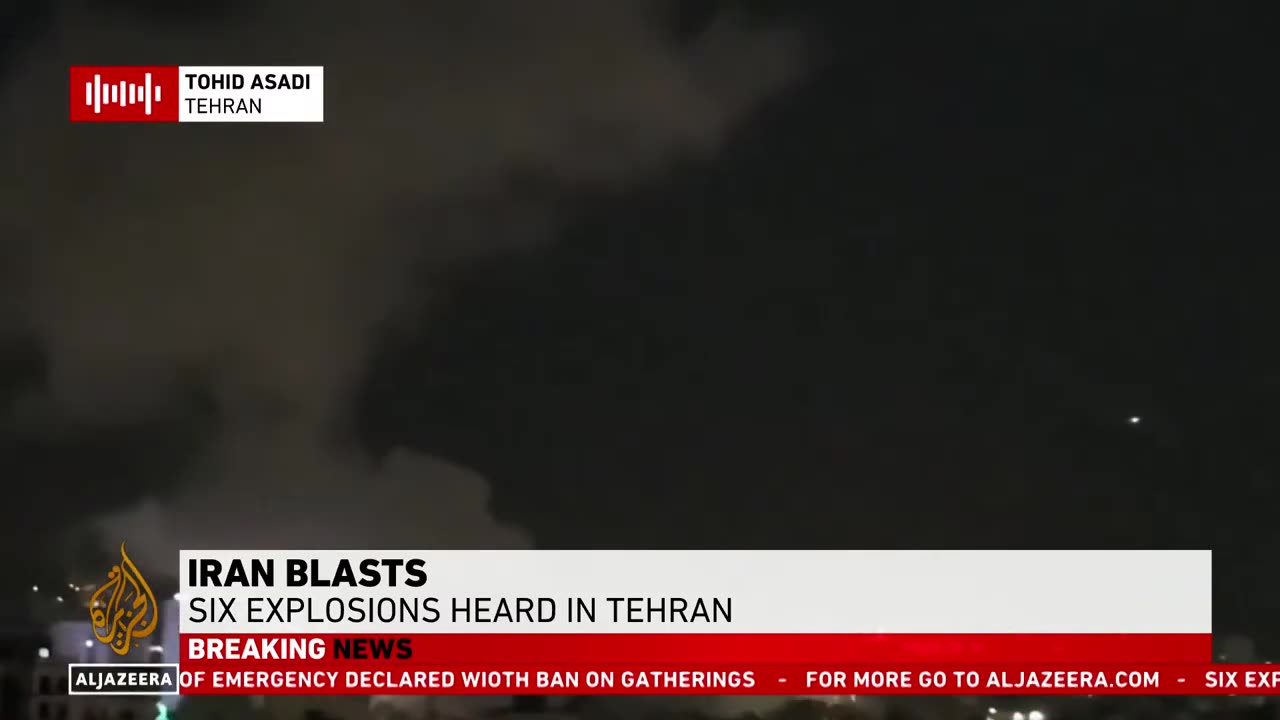 Israel Carries Out Attacks On Iran