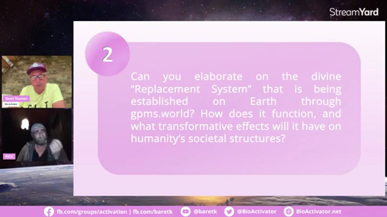 Bio Activator, Conversation with Rick Jewers, Unveiling the Divine Plan