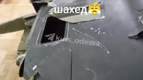 😮 "Shahed" in Odesa resident's apartment!