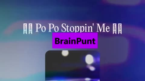 🚨🚨 Po Po Stoppin' Me 🚨🚨#police #musicvideo