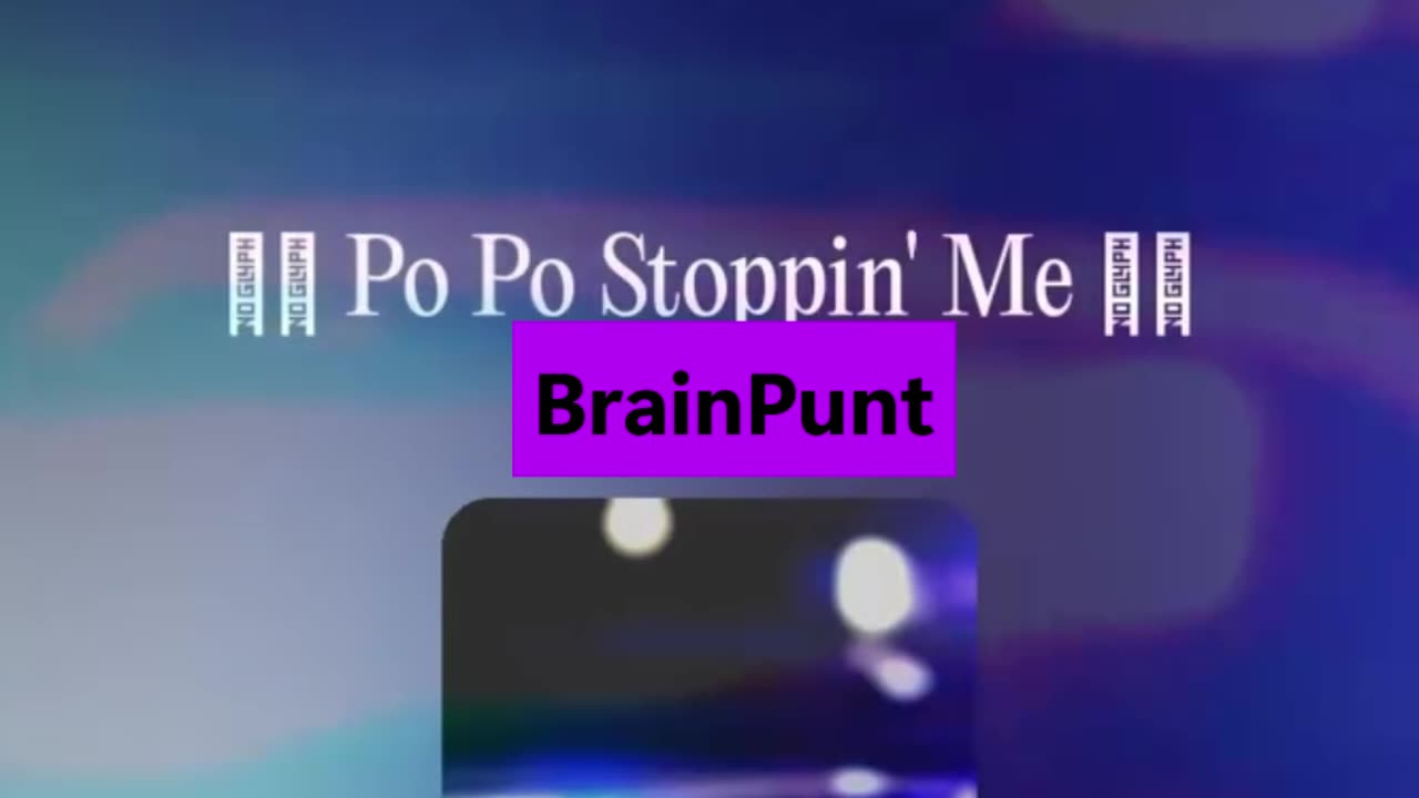 🚨🚨 Po Po Stoppin' Me 🚨🚨#police #musicvideo