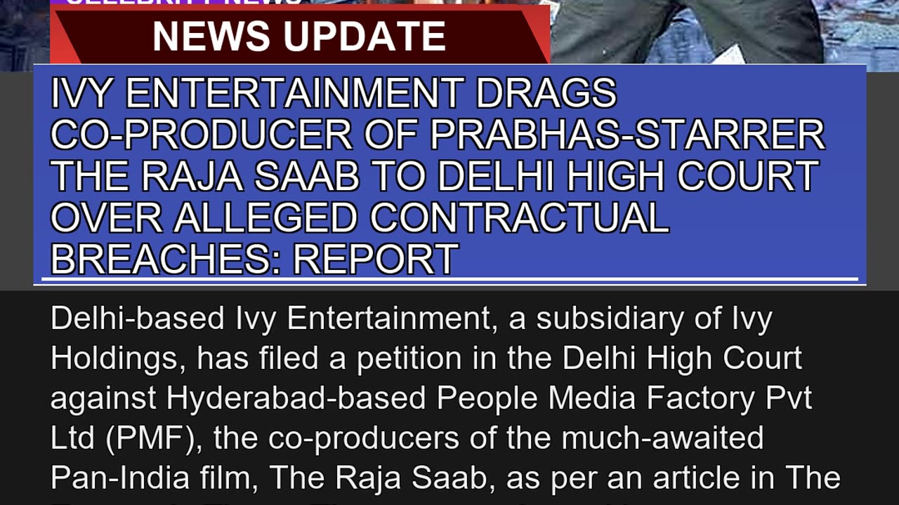Ivy Entertainment Drags Coproducer of Prabhassta