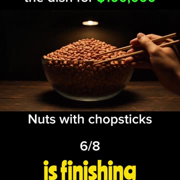 10 minutes to finish the dish for $100,000 #fyp #eat #viral #food #shorts #reels