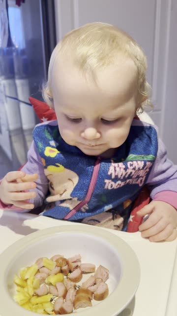 Baby Kayla LOVES French Fries 🍟🤤