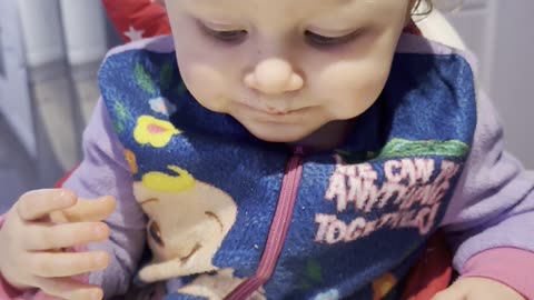 Baby Kayla LOVES French Fries 🍟🤤