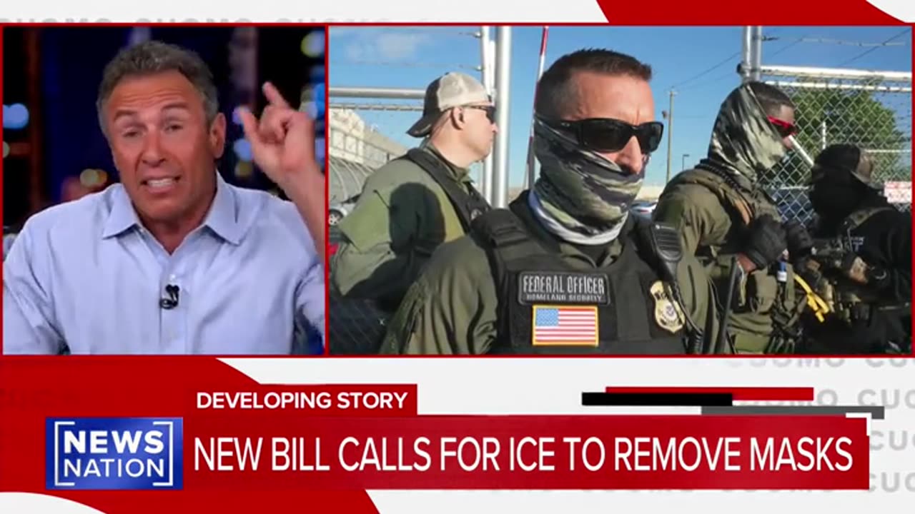 Chris Cuomo Blasts Dems For Obsessing Over Unmasking ICE Agents