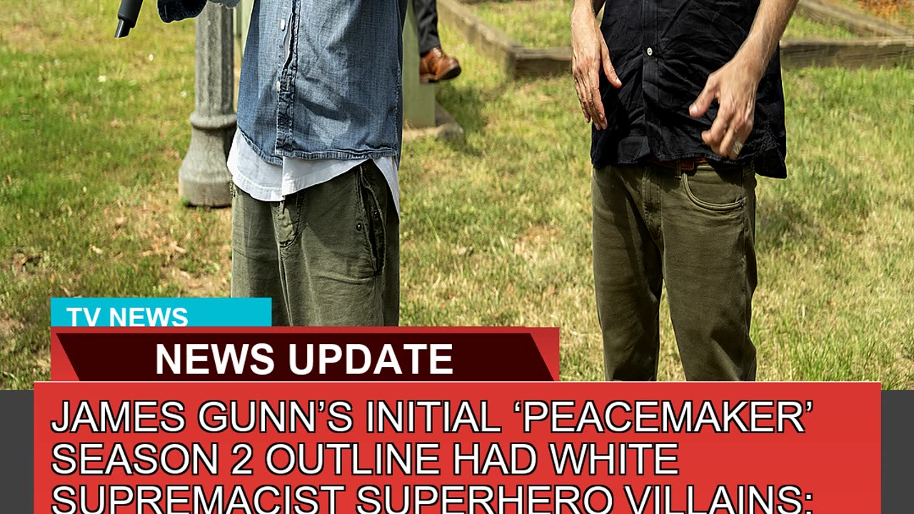 James Gunns Initial Peacemaker Season Outline