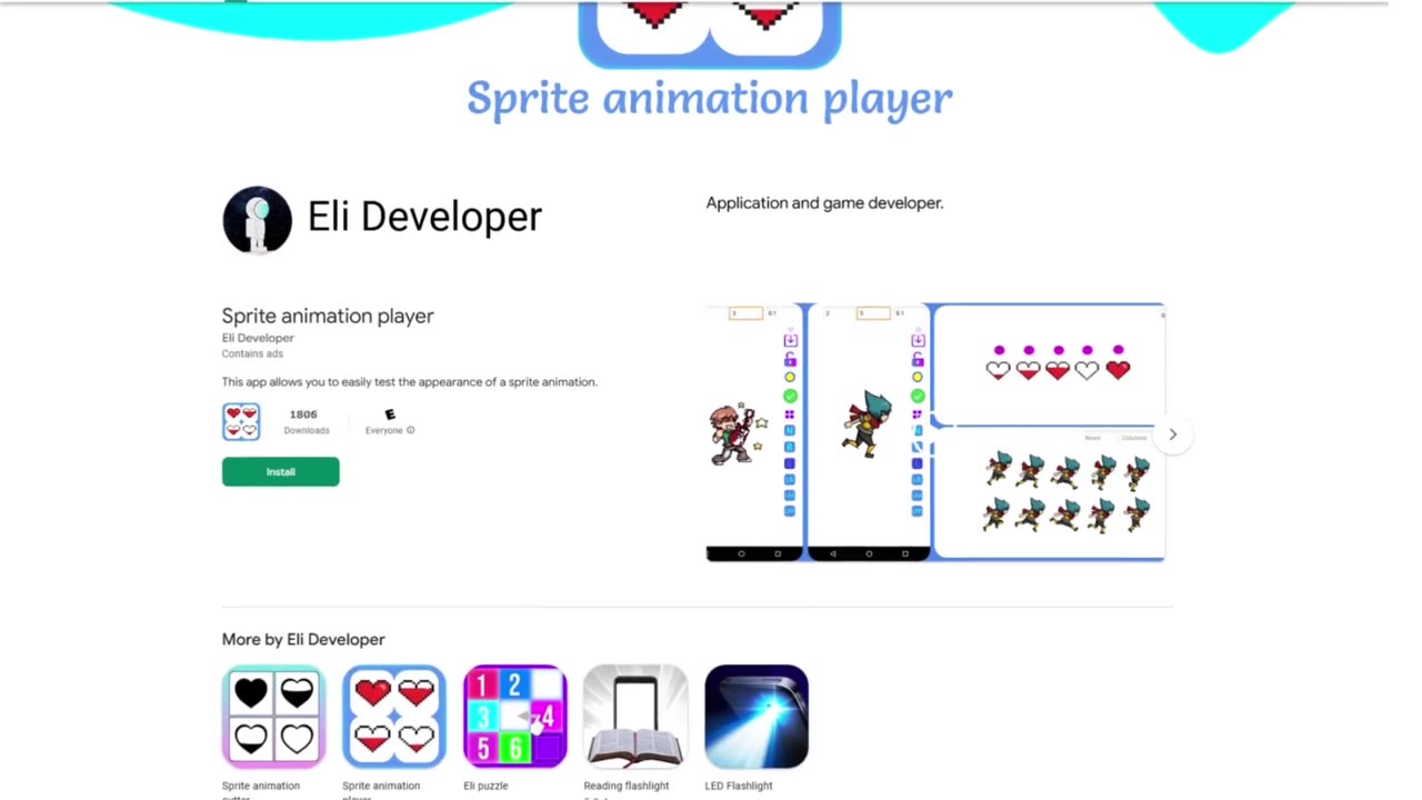 Sprite Animation Player has just reached over 5,000 downloads! 🎉 - Get it on Google Play & Itch.io