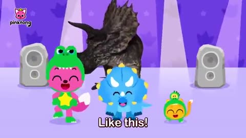 The Baby Dinosaur Wig-wig-wiggle | Kids Nursery Rhyme | Pinkfong Ninimo