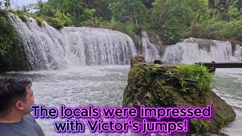 🇵🇭 Victor & Mathilde Pangas Waterfalls Bohol Island Philippines June 2025