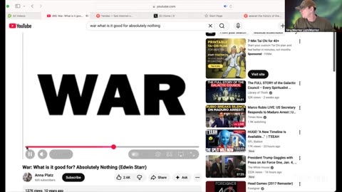 1066. *****LIVE***** (WAR, What Is It Good For? Absolutely Nothing; Say It Again) part. 2.0