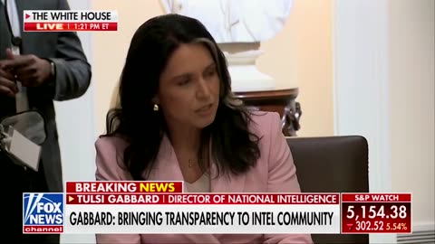 DNI Gabbard bringing TRANSPARENCY and ACCOUNTABILITY...