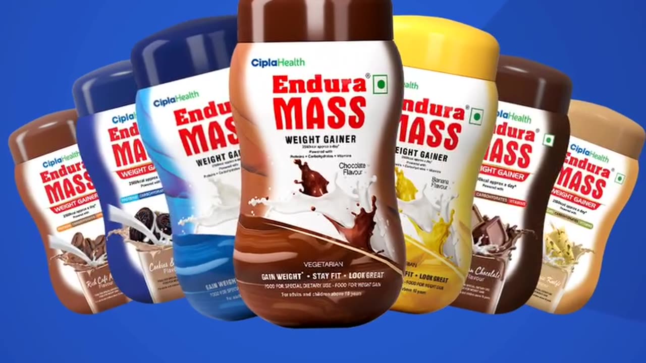 Weight Gainer Collections | 100% Effective | Buy Online | Endura Mass