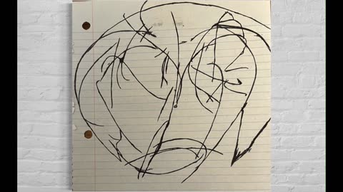 🎭 Abstract Jester #41 – A simple Abstract Jester Drawing by Jester Mayhone