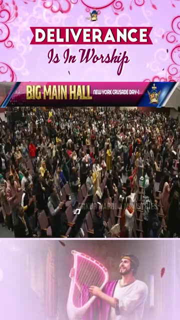 DELIVERANCE IS IN WORSHIP | New York Crusade | #shorts | Ankur Narula Ministries