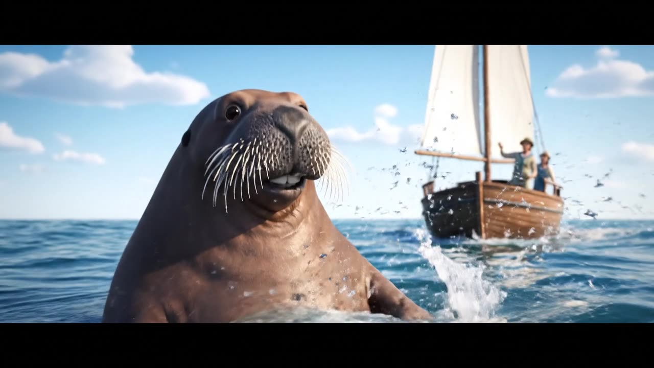 AI Video: Hey, sailors, come over here!