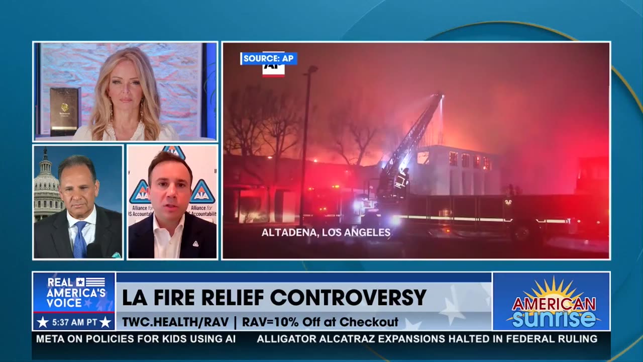 LA FIRE RELIEF CONTROVERSY