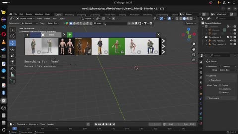 Adicionando Addon no blender