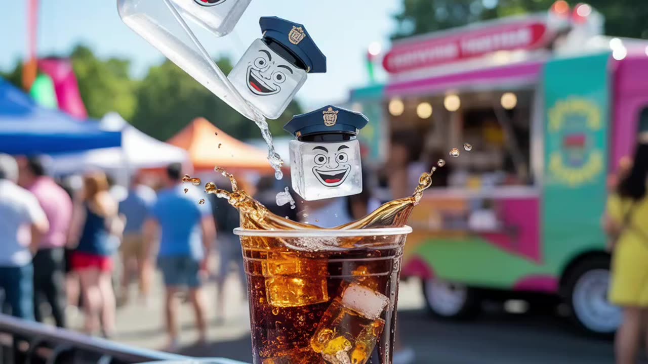 Food trucks chasing ice