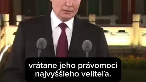 Putin o Zelenském