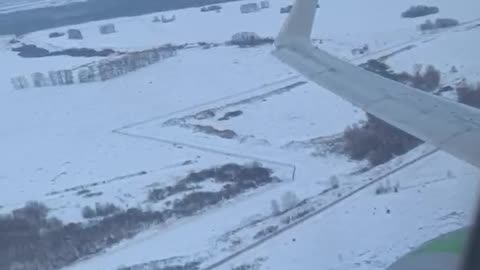 Powerful takeoff of Bobik from Tolmachevo