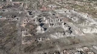 Russians Still Unable to Take Ruins of Vovchansk(Prewar Pop 20,000)