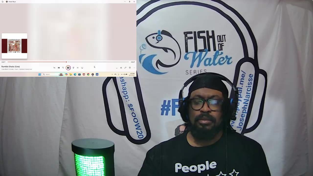 Crow Black Chicken Rumble Shake Live Reaction