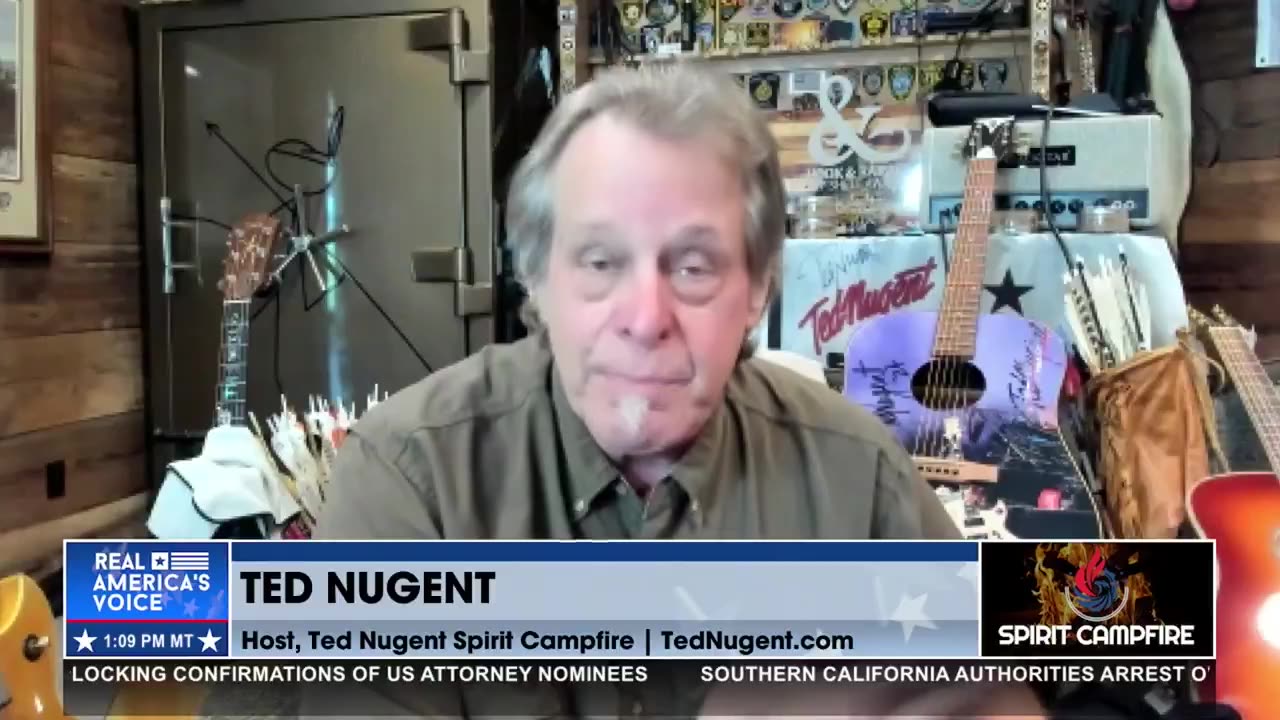 IS ANYONE MORE FUN THAN TED NUGENT?