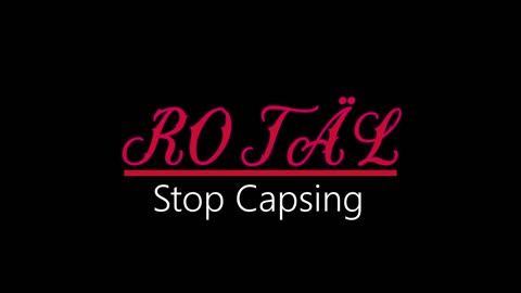 Rotäl ¦ Stop Capsing (official audio)