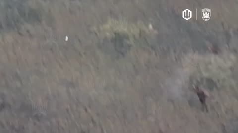 Russian Soldier is Gone in a Puff of Smoke