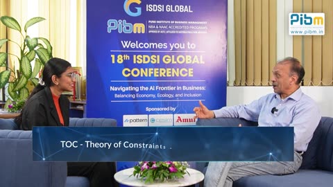 TOC | Lean | Six Sigma | Importance for MBA & PGDM Graduates - Prof. Mahesh C. Gupta | PIBM Pune