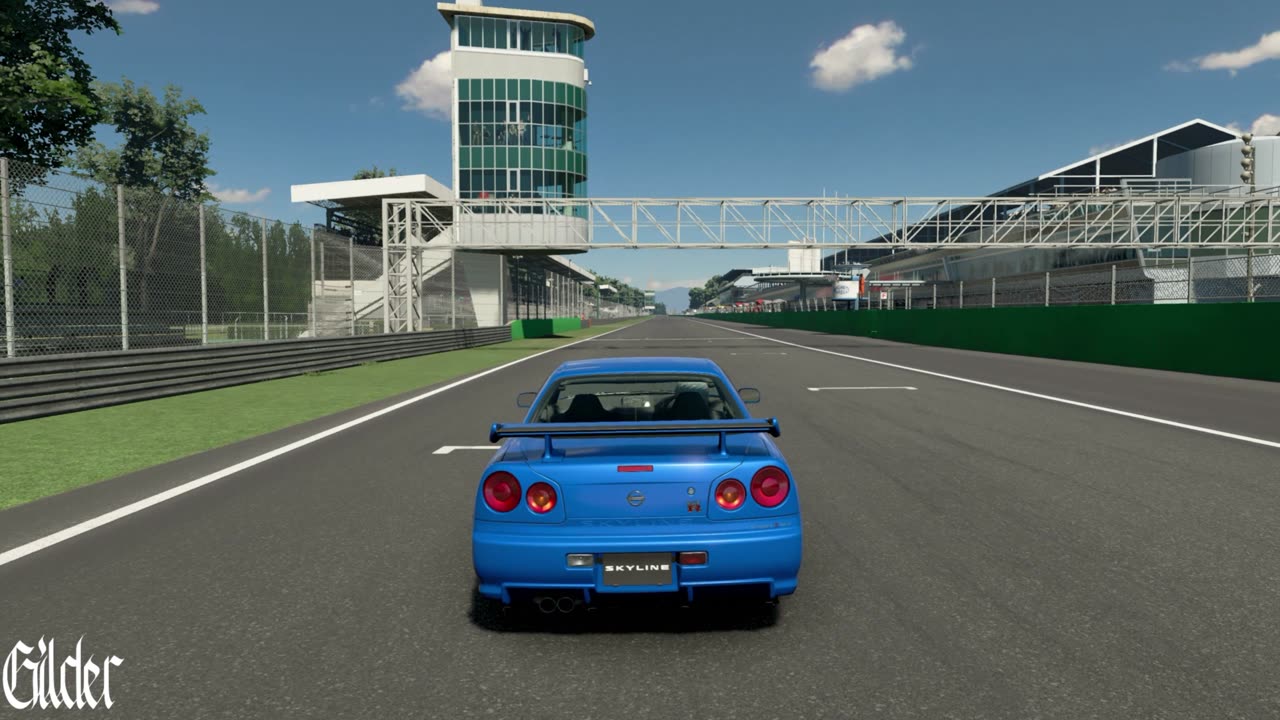 Autodromo Nazionale Monza 02 Skyline GT-R R34 V-spec II Nur