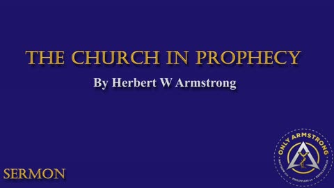 The Church in Prophecy