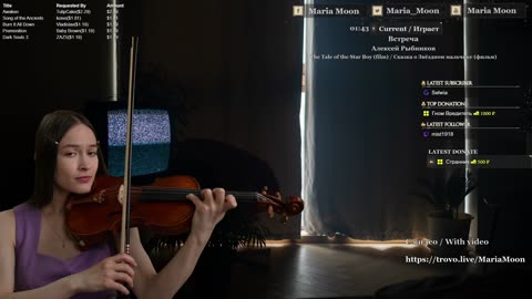 🎻 Alexey Rybnikov – "Meeting" Violin Cover | The Star-Child Tale ✨