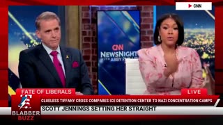 Clueless Tiffany Cross Compares ICE Detention Center To Nazi Concentration Camps