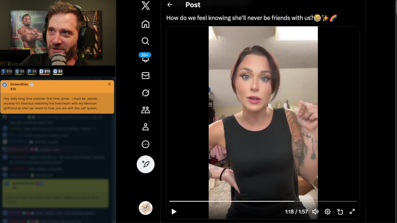 TheSaltyCracker: The Charlie Kirk Effect ReeEEStream 9-21-25 .......