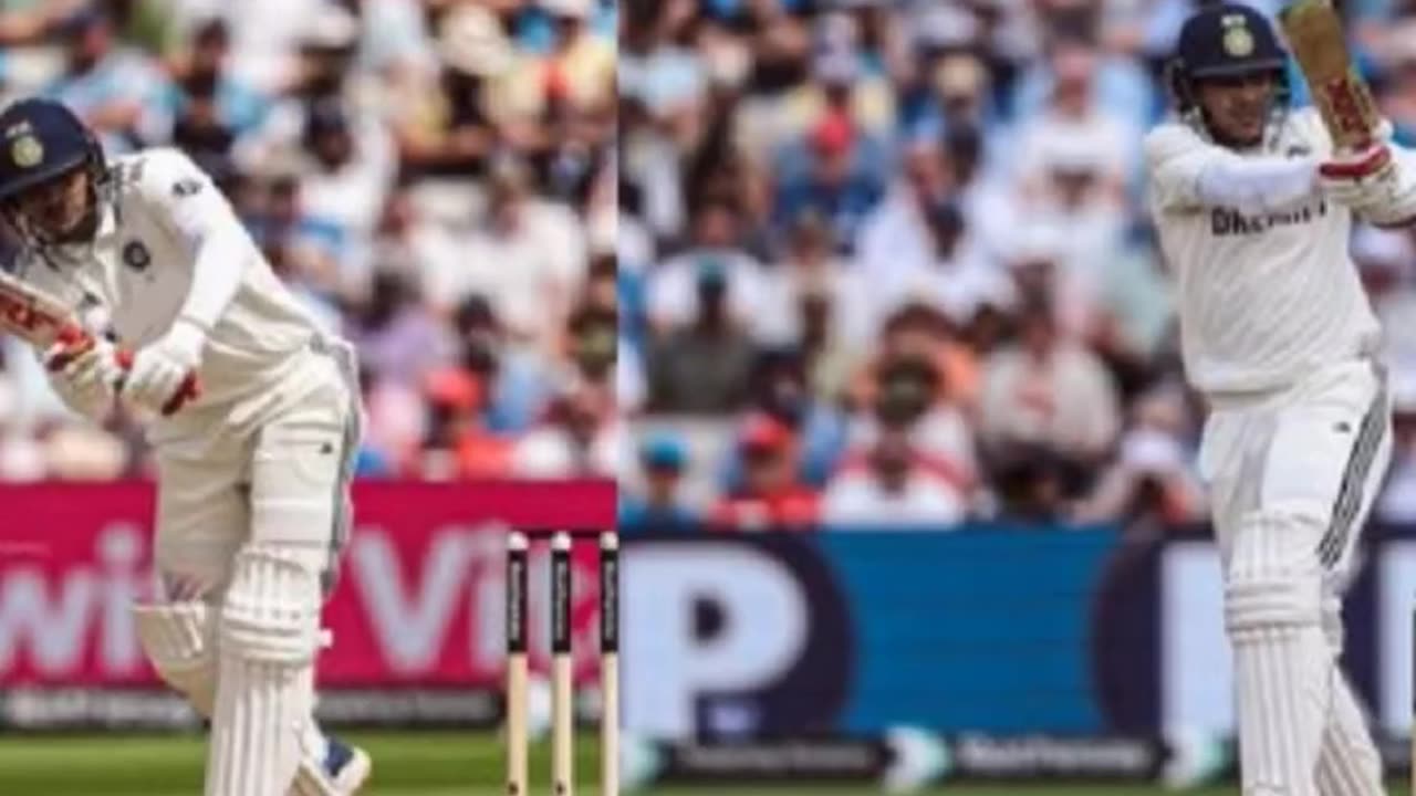 Day 2 lunch India made 419 runs for 6 wkts. Jadeja 89 Gill 168 not out.