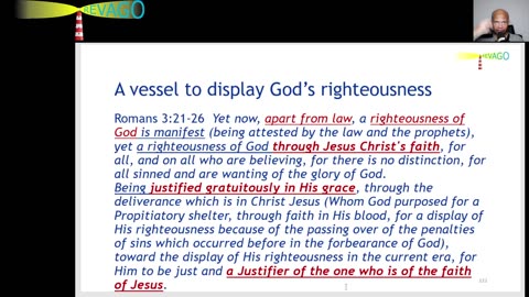 RE 398 A Vessel to Display God's Absolute Righteousness