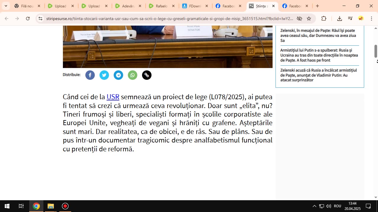 DIS--- - 16 aprilie 2025 - ora 21:22 - #FortzaSOSRO