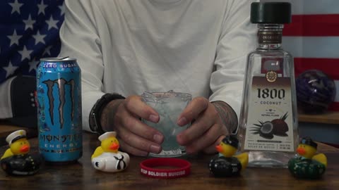 Johnathon Kenyon - 1800 Coconut Tequila & Monster Ultra Blue Hawaiin Energy Drink