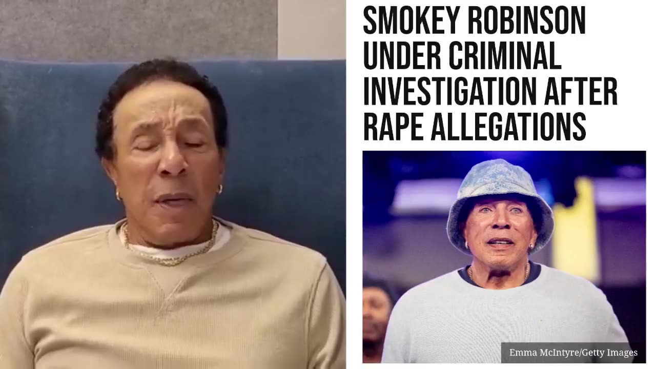 Smokey Robinson under criminal investigation over rape