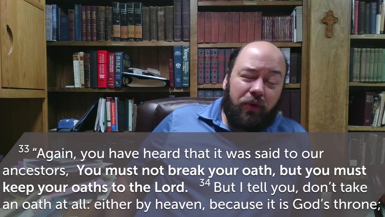 Morning Focus - Deuteronomy 23:21-23 & Matthew 5:33-37