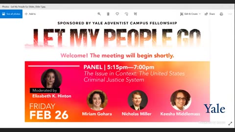 Fides et Politica Visit Yale Mass Incarceration and Religious Liberty Conference Part 2